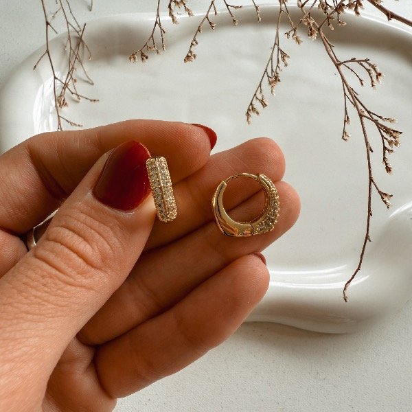 Producto - Argollitas Malibú doradas