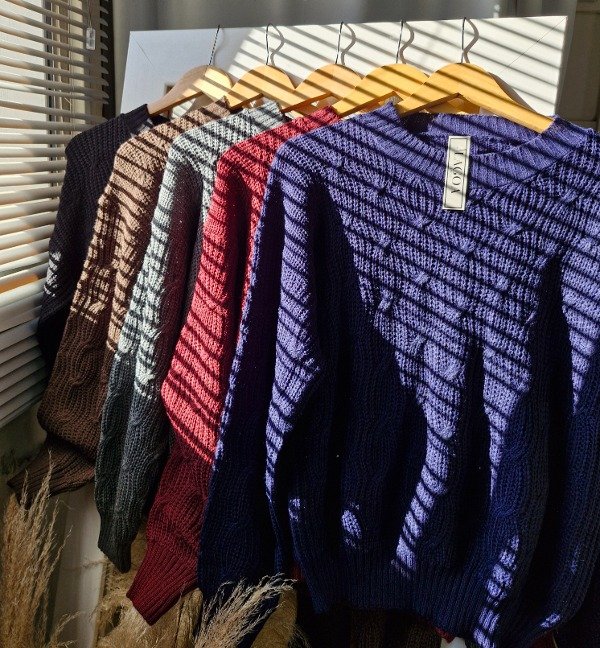 Producto - Sweater trabajado clasico