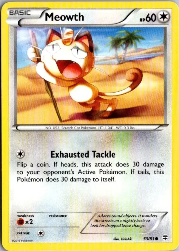 Producto - Meowth Pokemon Generations 53/83