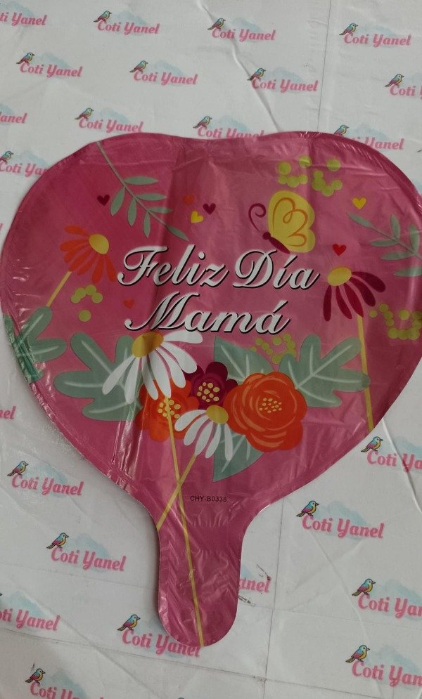 Producto - Globos Feliz dia Mamá 23cm - 3