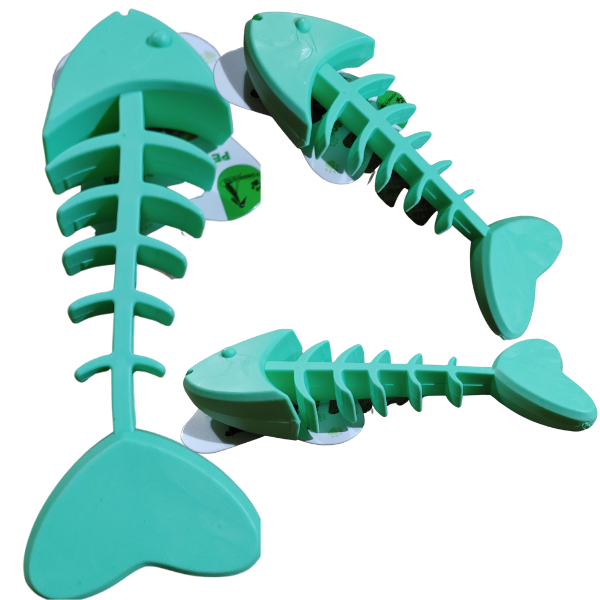 Producto - Juguete Para Mascotas Perros Gatos Esqueleto Pescado - 4