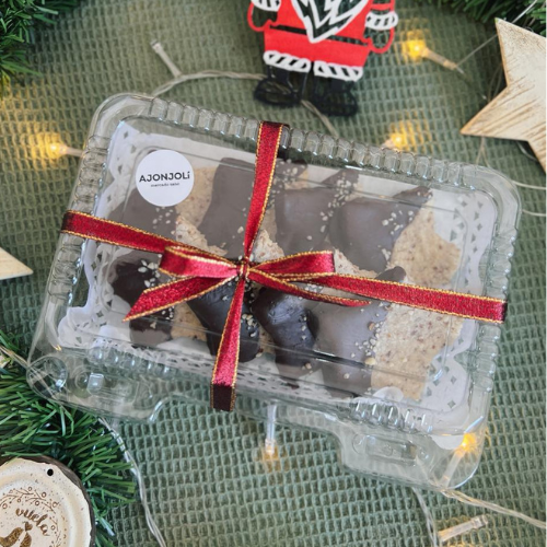 Producto - Caja de galletas ESTRELLA - AJONJOLI - (sin harinas y sin azúcar)