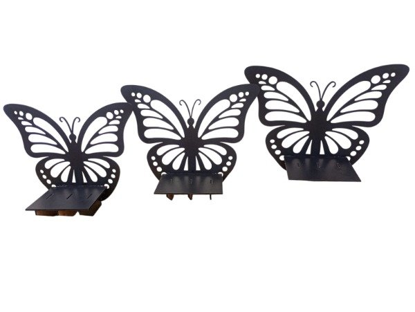 Producto - Estante Mariposa para vela o plantita