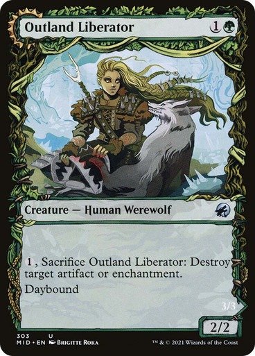 Producto - Outland Liberator Showcase  Innistrad: Midnight Hunt