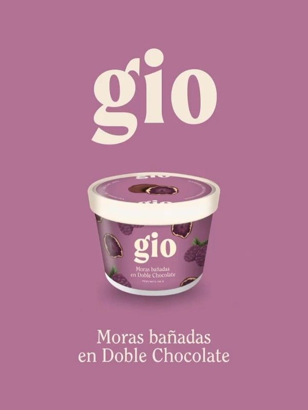 Producto - Moras Doble Chocolate Gio