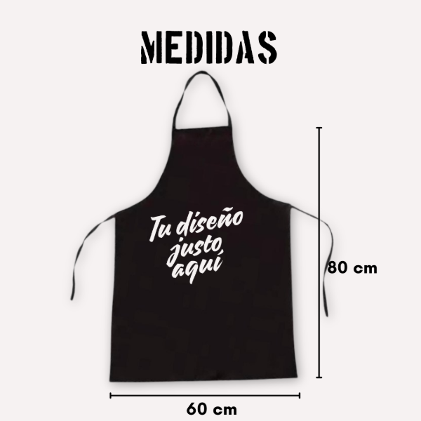 Producto - Delantal largo personalizado - 1