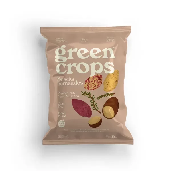 Producto - Snacks papines con nuez moscada 45G GREEN CROPS
