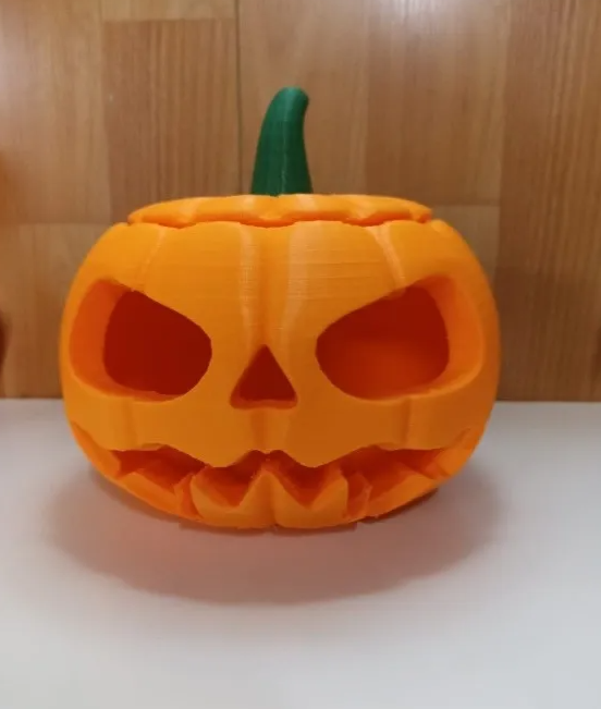 Producto - Calabaza Caramelera chica Halloween Plástica 3d Porta Caramelos
