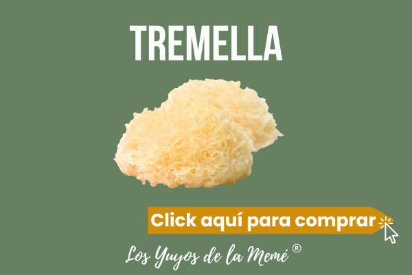 Producto - Hongo tremella en cápsulas, gotas microdosis, o doypacks. Los Yuyos de la Memé