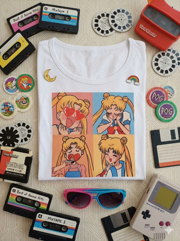 Producto - Remera Mujer Sailor Moon 12
