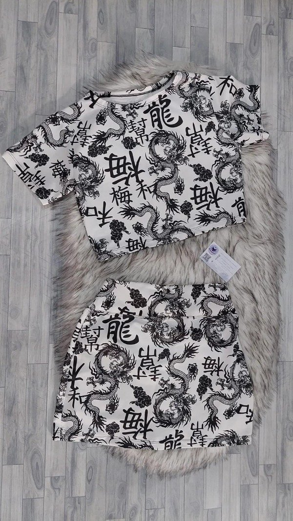 Producto - Conjunto dragón blanco