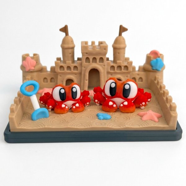 Producto - Cangrejo con Castillo de Arena - 0