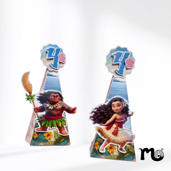 Producto - cajitas piramide con apliques 3d