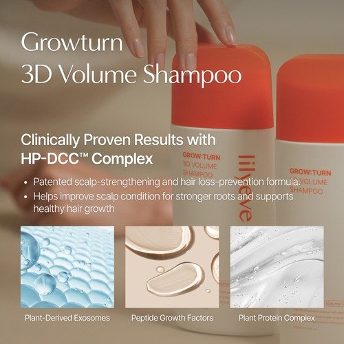 Producto - lilyeve Grow Turn 3D Volume Shampoo 200ml - 3