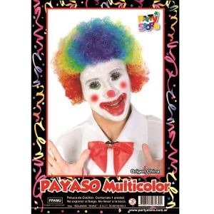 Producto - Peluca Payaso Multicolor