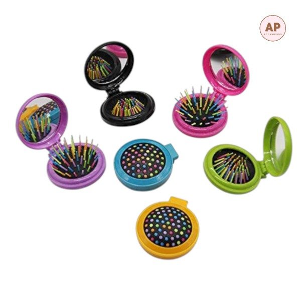 Producto - CEPILLO MINI PLEGABLE CON ESPEJO