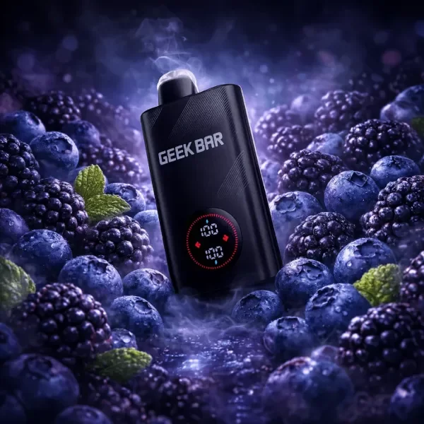 Producto - GEEKBAR Z35 35000 PUFF SABOR BLACKBERRY BLUEBERRY (MORAS ARANDANOS)