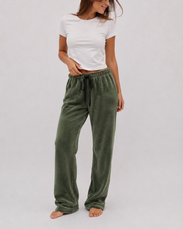 Producto - Pant pijama polar soft- verde