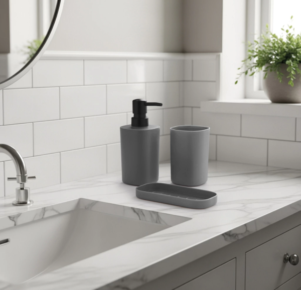 Producto - Set de Baño Accesorios 3 Piezas Premium