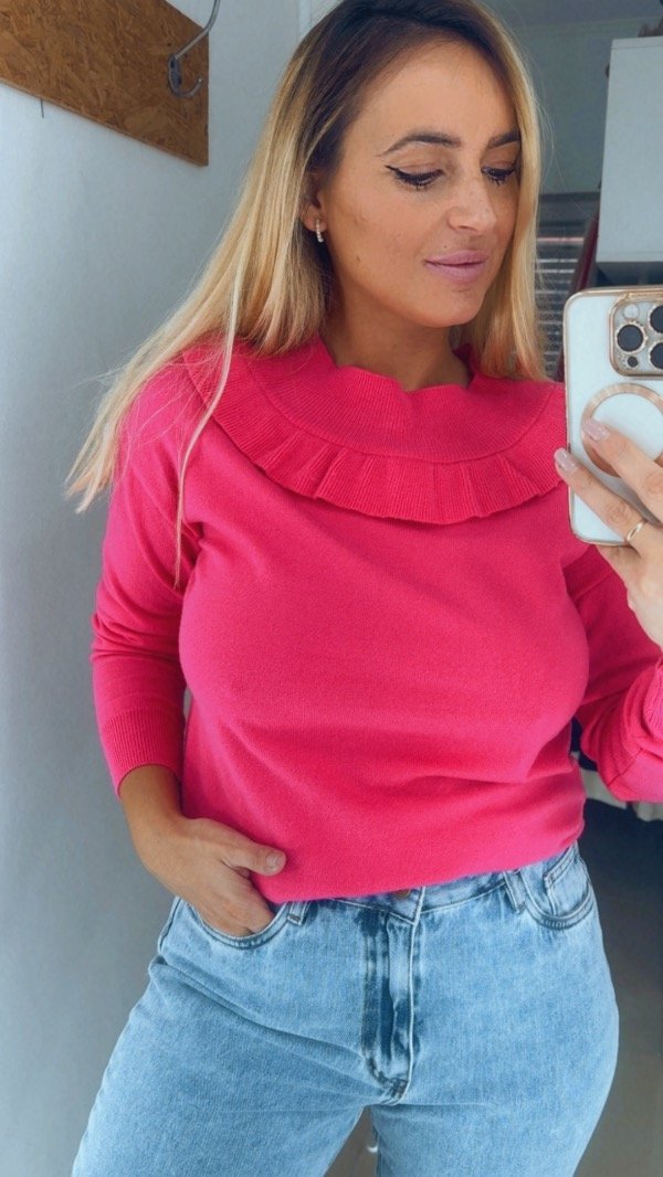 Producto - Sweater Camisero volado