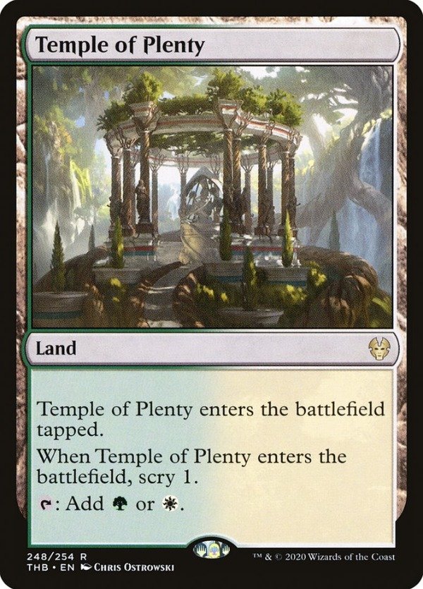 Producto - Temple of Plenty #248  Theros: Beyond Death