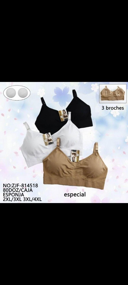 Producto - Top deportivo con Broche