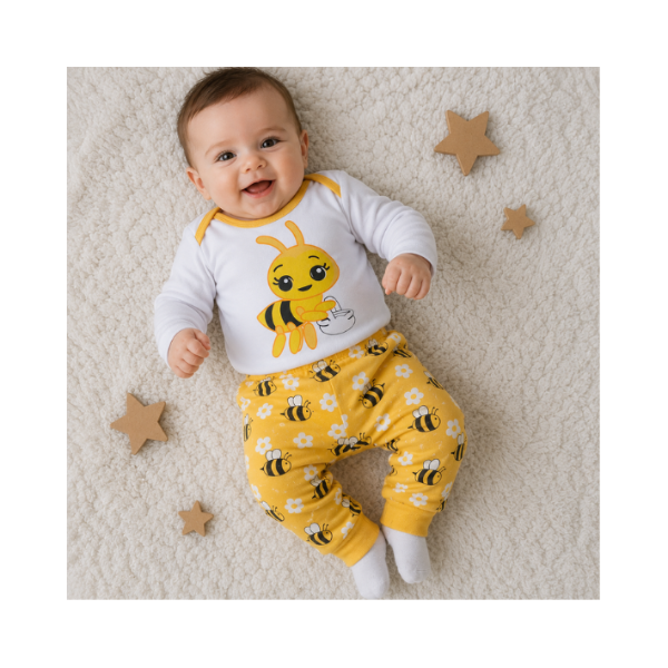 Producto - conjunto ABEJITA amarillo - 2