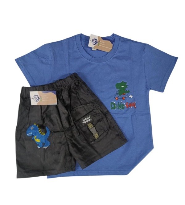 Producto - Remera Saur + Short Dino