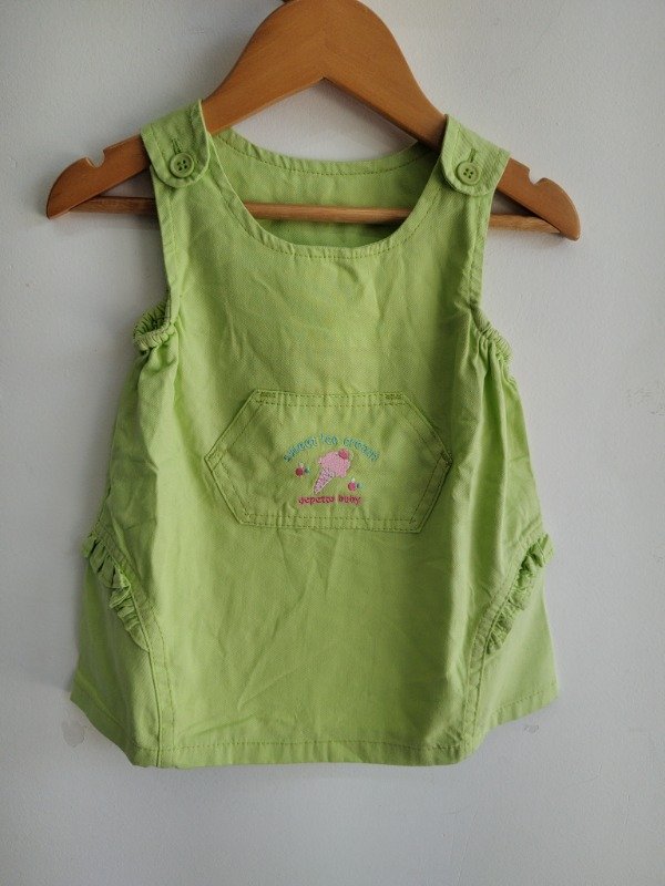 Producto - Vestido gabardina lima TALLE 1