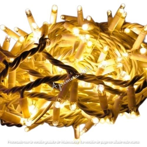 Producto - Guirnalda luces a pilas x5m calido o multicolor c/u