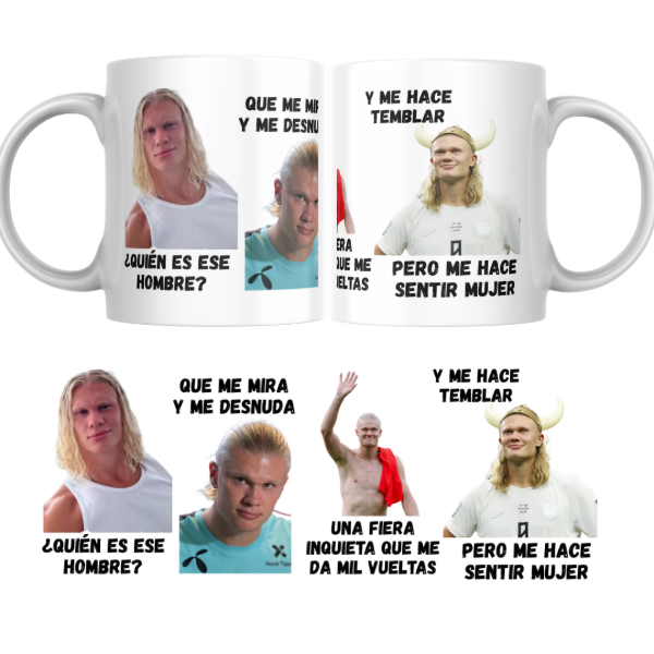 Producto - Taza - Quien es ese hombre (Haaland) - 0