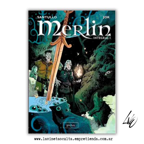 Producto - MERLÍN, EL DRUIDA 1 - Rodolfo Santullo y Jok