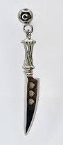 Producto - Labret cuchillo colgante