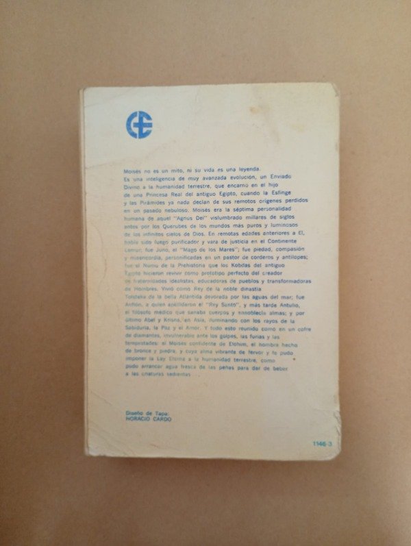 Producto - Moises el vidente del Sinaí - Hilarión de Monte Nebo Luque Álvarez - Kier 1992 - 1