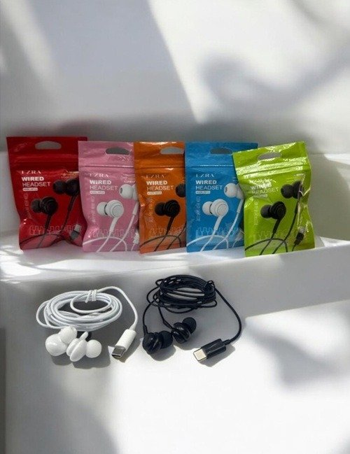Producto - Auricular Tipo C Ezra con Control (volumen premium)