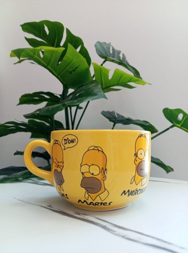 Producto - Tazón Homero días de la semana
