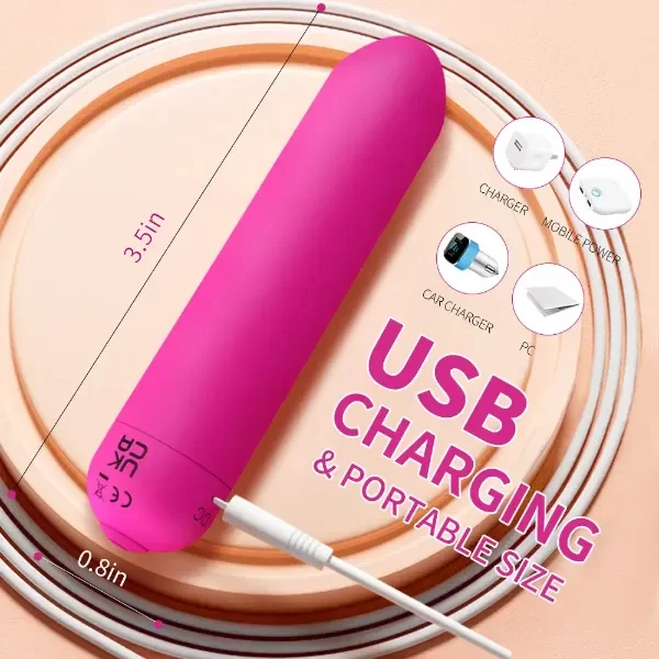 Producto - BALA VIBRADORA CON APP "MYSTIC" - USB blutooh