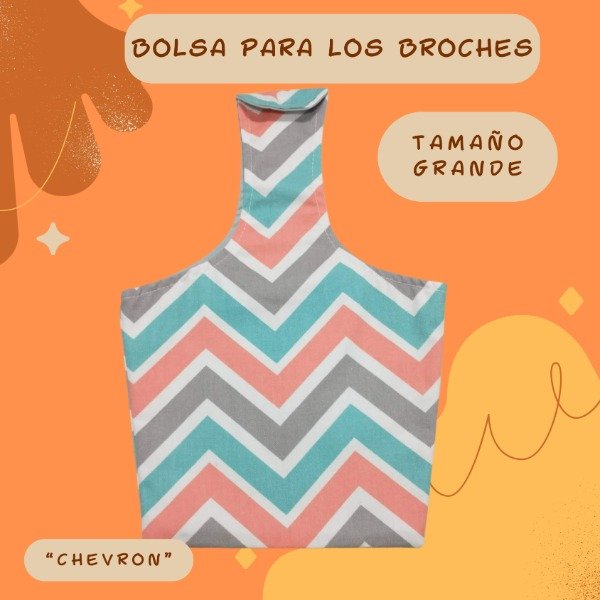 Producto - Bolsa para broches - Chevron