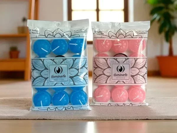 Producto - VELA DE NOCHE COLOR ILUMINARTE X 12U.