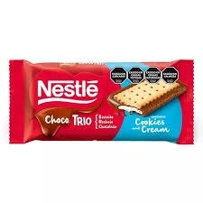 Producto - CHOCOLATE NESTLE CHOCO TRIO COOKIES AND CREAM 90GR