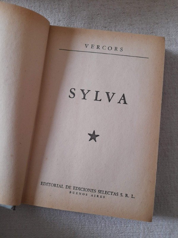 Producto - Sylva - Vercors Jean Bruller - Ediciones Selectas - 7