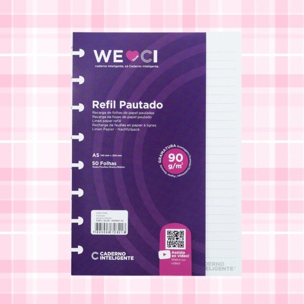 Producto - Repuesto Rayado 80 hojas 90gr
