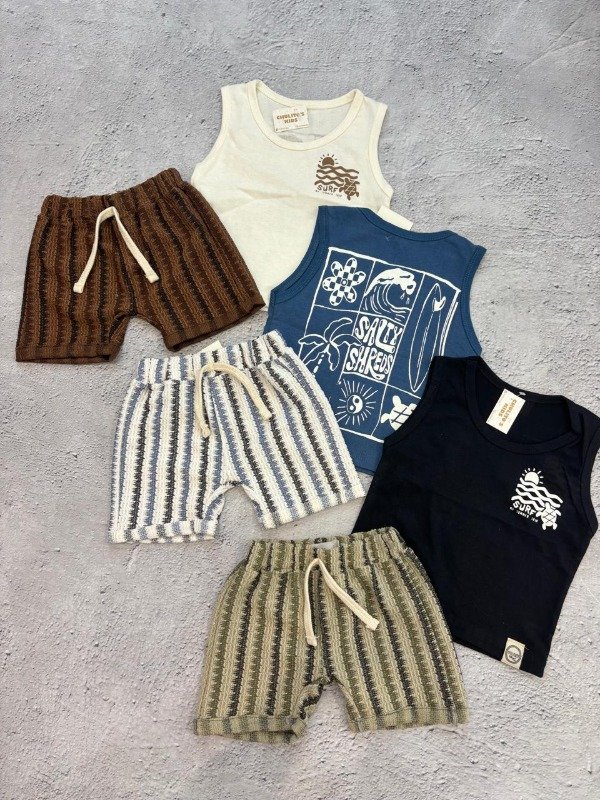 Producto - Short crochet bebe varon