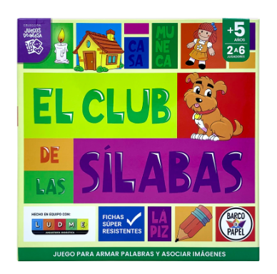 Producto - EL CLUB DE LAS SILABAS