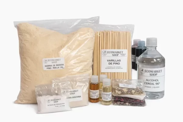 Producto - kit sahumerios artesanales + aromas + color