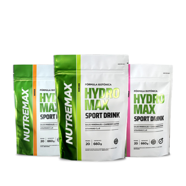 Producto - HYDROMAX SPORT DRINK DOYPACK 660 GRS. - NUTREMAX