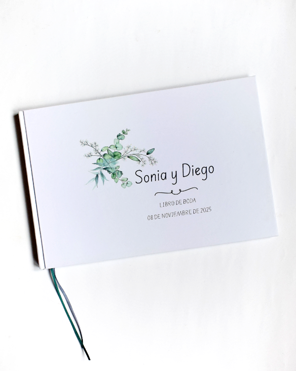 Producto - Libro de boda / cumpleaños personalizado