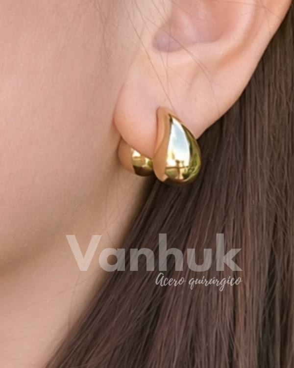 Producto - Aros gota doble inflado D - 1