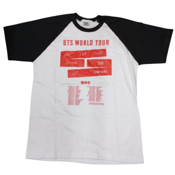 Producto - Remera Raglan BTS  Diseño K-Pop Algodón Premium Unisex (BTSREAD4)