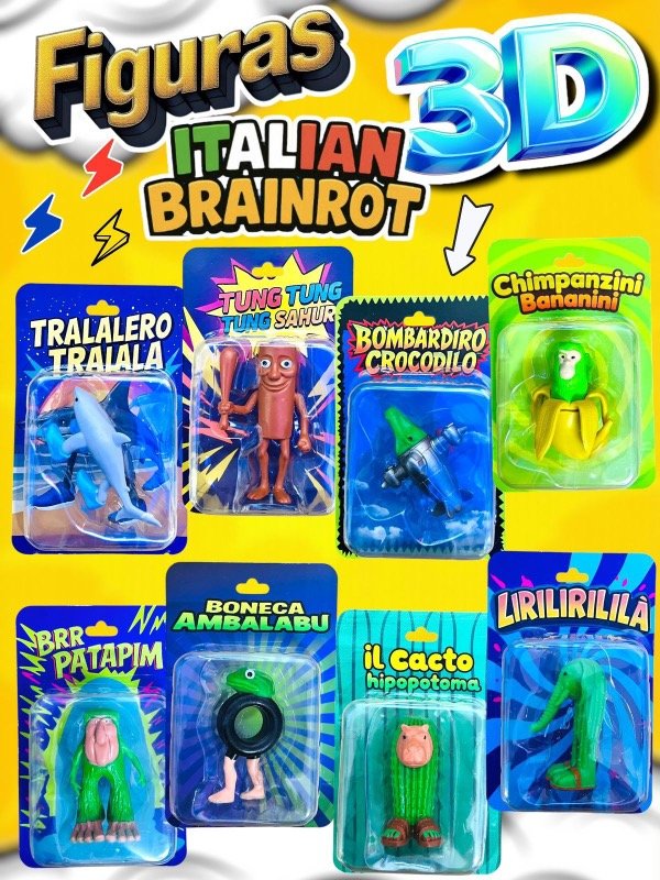 Producto - Muñecos coleccionables Brain Rot